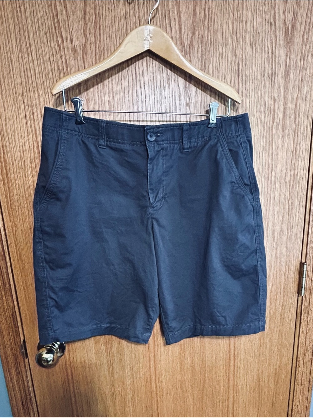Urban Pipeline Men's grey Cotton Chino Shorts Maxflex‎ size 36 comfy